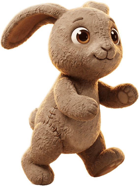 Bobo, standing.